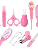 10pcs Set Mini Baby Nail Scissors Safety Manicure Pedicure Set Newborn Nail Cutter