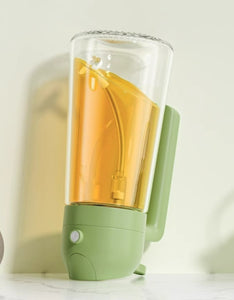2-in-1 Large Capacity Multi-Function Glass Oil Pot Spray Can Smooth Surface Household Kitchen Supplies