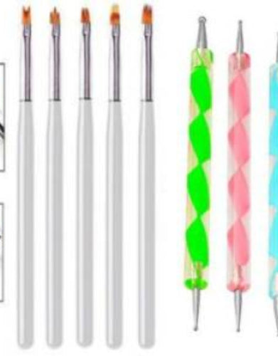 Nail Art Design Painting and Drawing UV Polish Brush Tool Kit