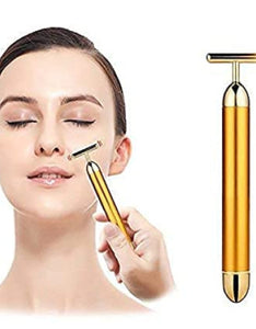 T-Shaped Anti Wrinkle Massager for Forehead Cheek Neck Clavicle Arm Leg